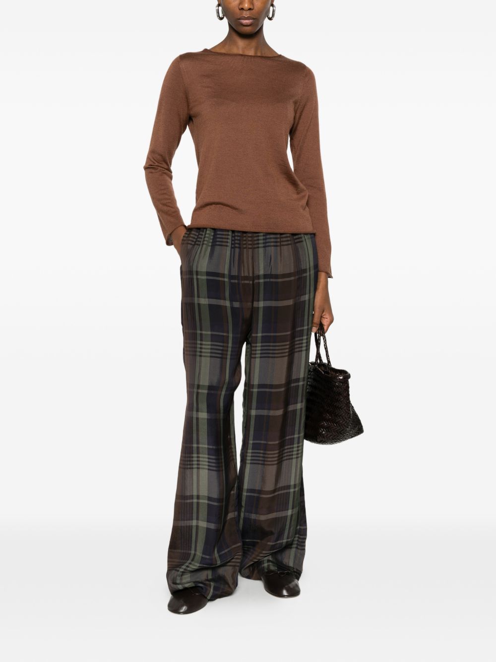 Beyou Beyou Cashmere and silk blend sweater