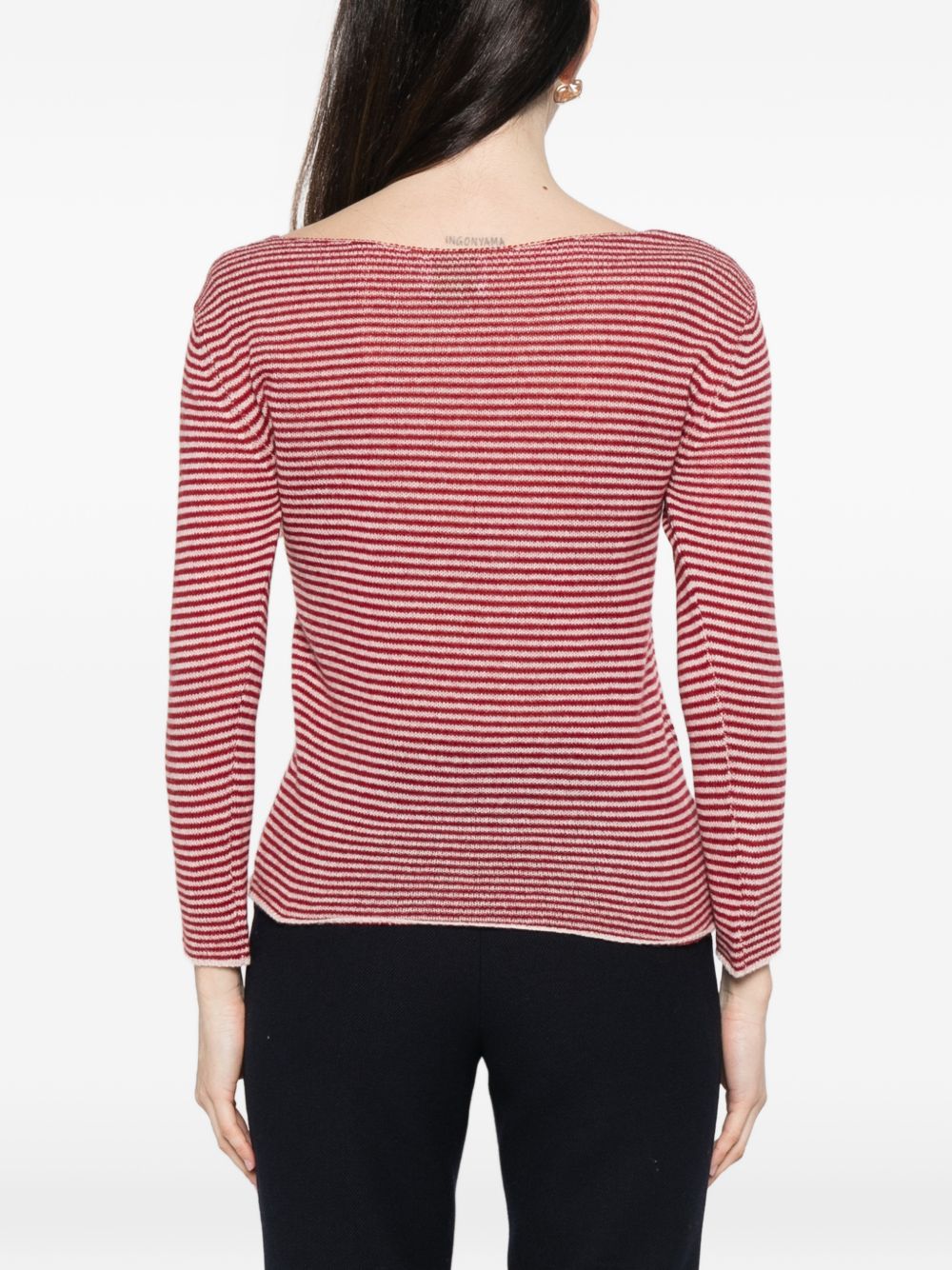 Beyou Beyou V-neck long sleeves Cashmere v-necked sweater