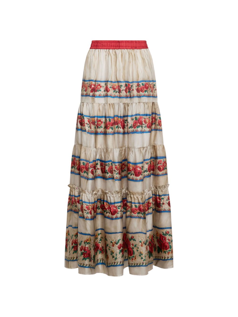 Pierre Louis Mascia Pierre Louis Mascia Printed silk skirt