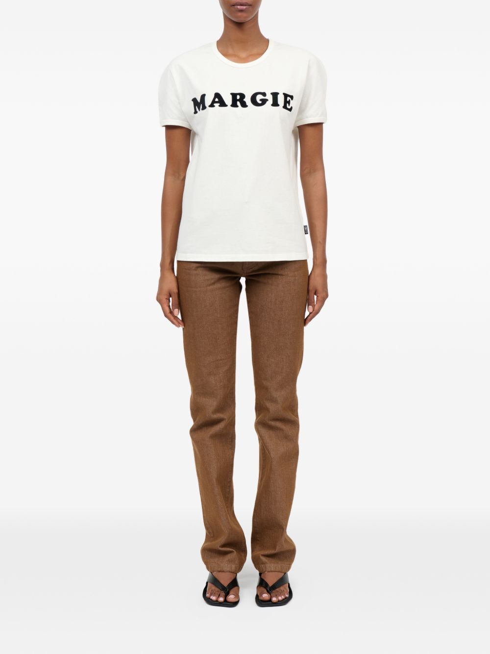تيشيرت بشعار MM6 Maison Margiela القطني