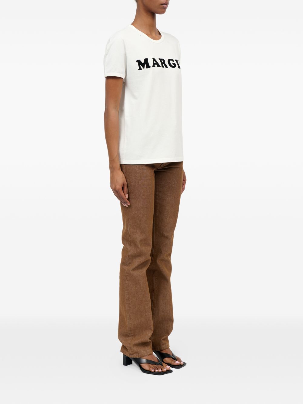 تيشيرت بشعار MM6 Maison Margiela القطني