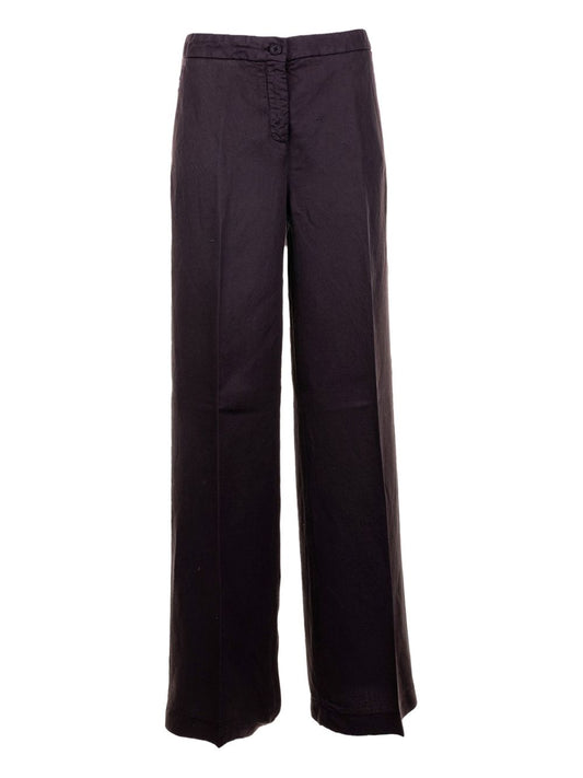 Via Masini 80 Via Masini 80 Linen wide-leg trousers