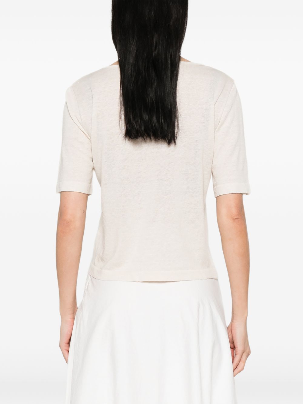 Base Base Linen and cotton blend sweater