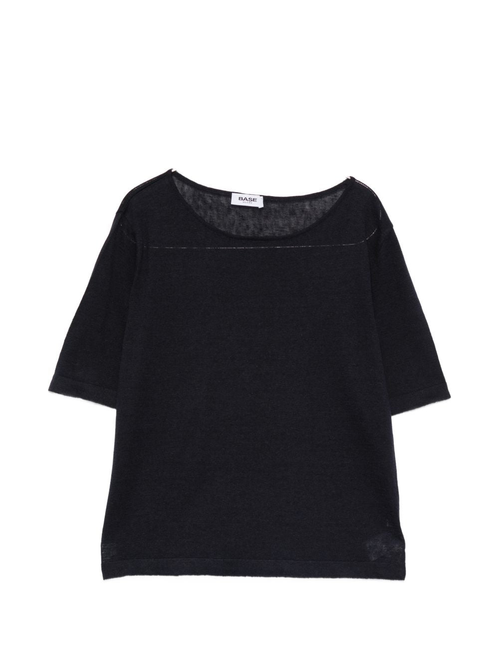 Base Base Linen and cotton blend sweater