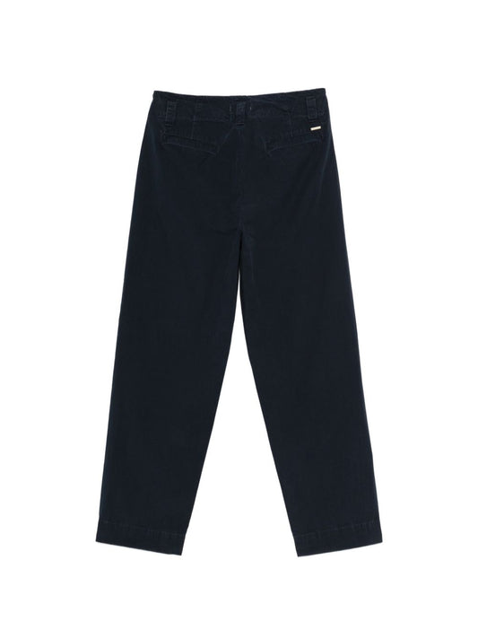 Woolrich Cotton carrot trousers