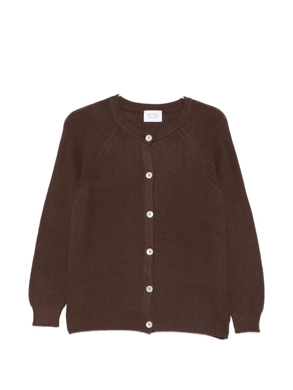 Beyou Beyou Cotton and cashmere cardigan
