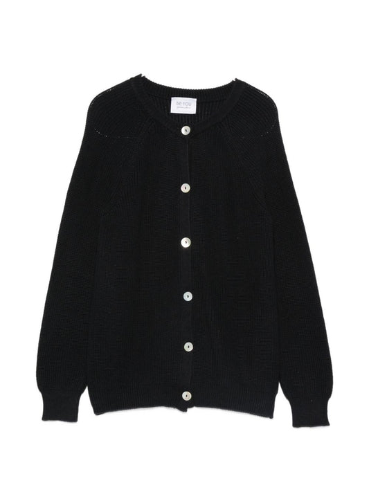 Beyou Beyou Cotton and cashmere cardigan