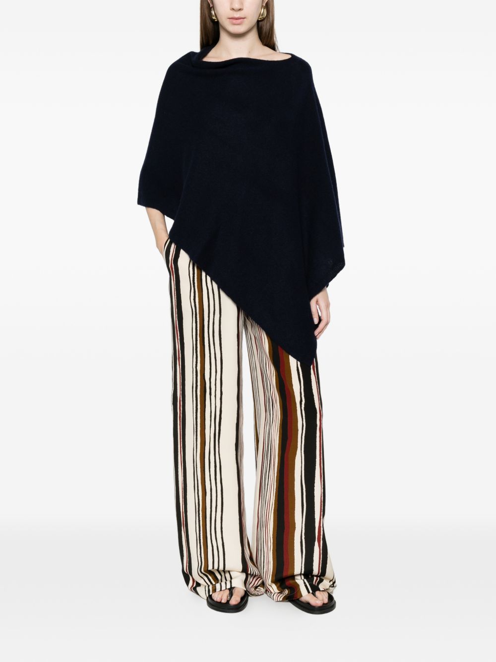 Beyou Beyou Draped poncho