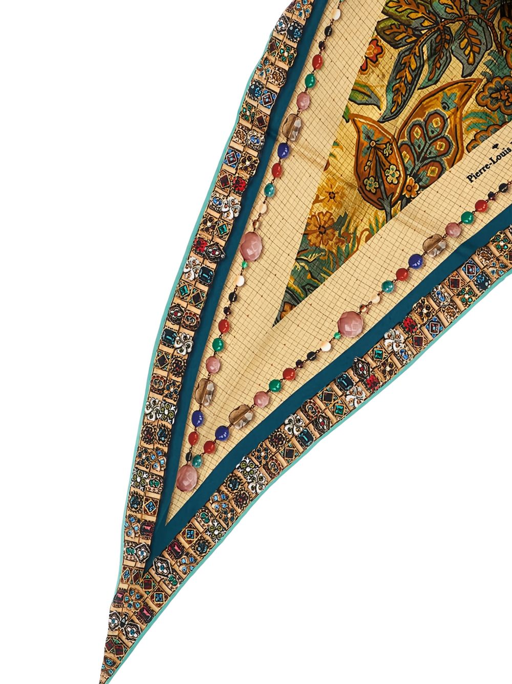 Pierre Louis Mascia Pierre Louis Mascia Printed silk scarf