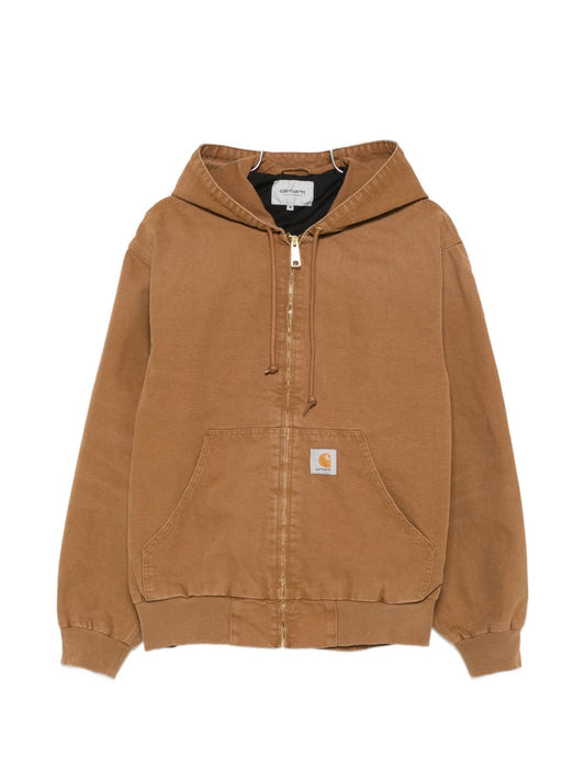 Carhartt Wip Main Carhartt Wip Main Carhartt WIP Silk & Nylon Cotton hooded jacket