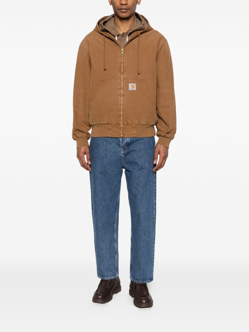Carhartt Wip Main Carhartt Wip Main Carhartt WIP Silk & Nylon Cotton hooded jacket