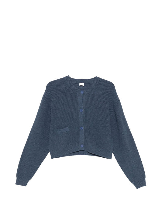 Ct Plage Ct Plage Cotton crewneck cardigan