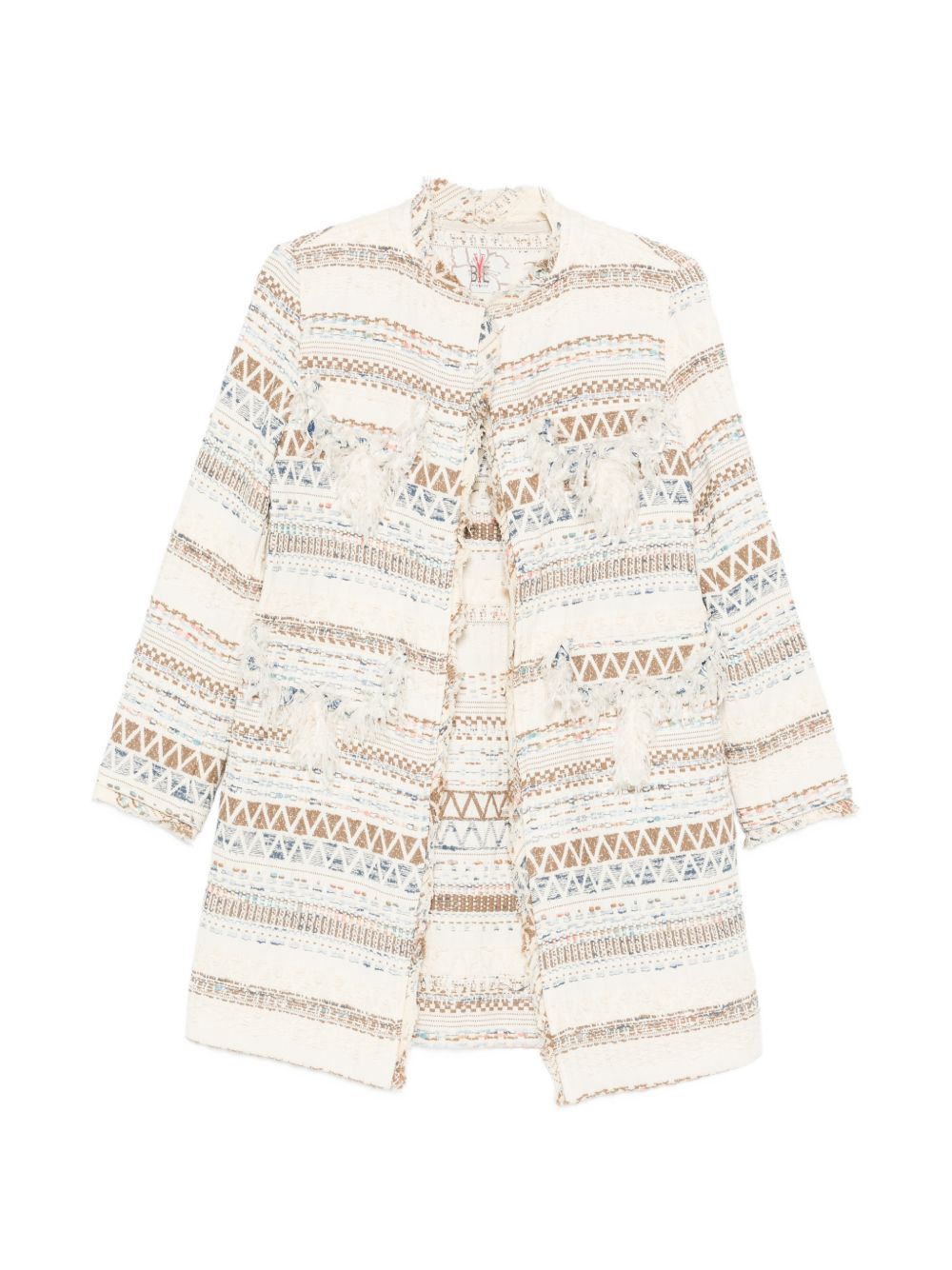 BYE Bye Cotton blend caban coat