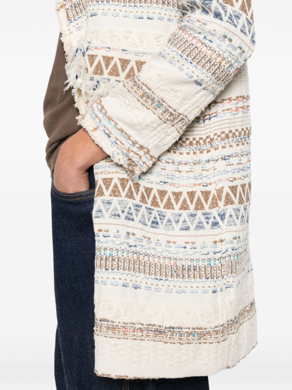 BYE Bye Cotton blend caban coat