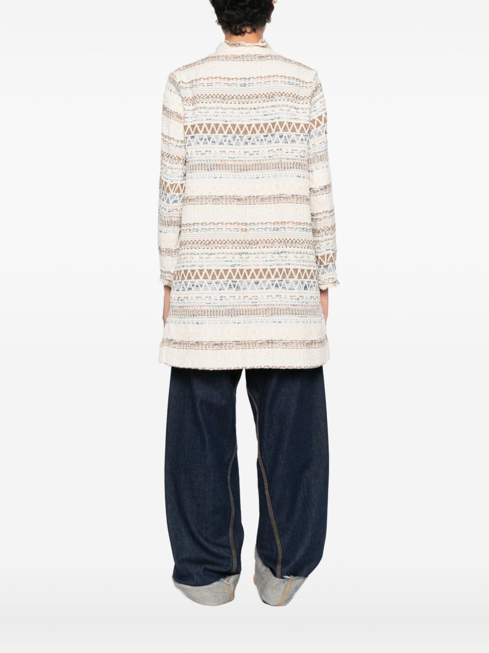 BYE Bye Cotton blend caban coat