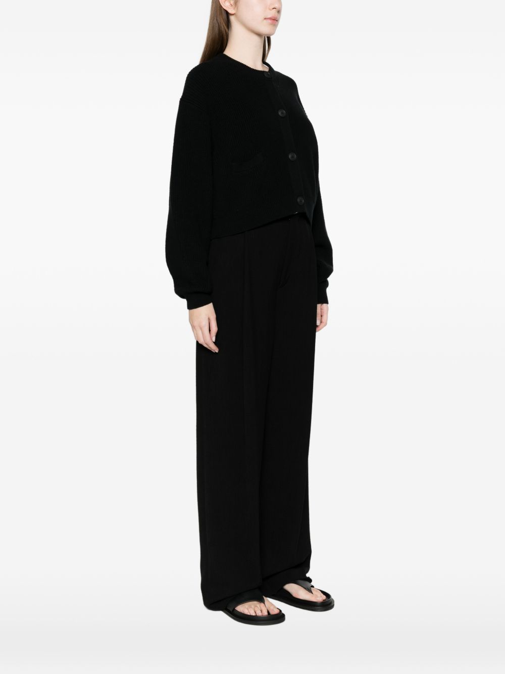 Ct Plage Ct Plage Cotton crewneck cardigan