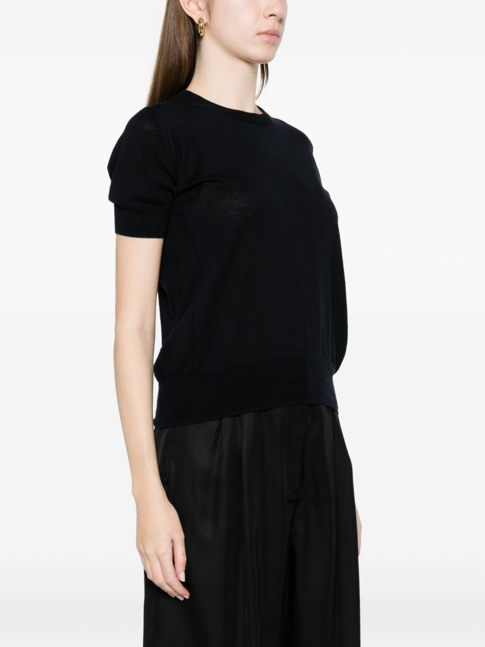 Ct Plage Ct Plage Cotton and silk crewneck sweater