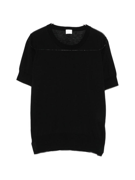 Ct Plage Ct Plage Cotton and silk crewneck sweater
