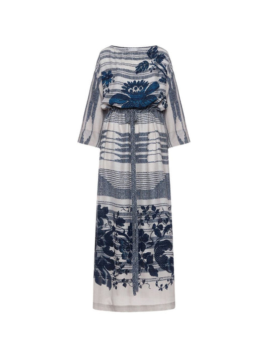 Pierre Louis Mascia Printed silk dress
