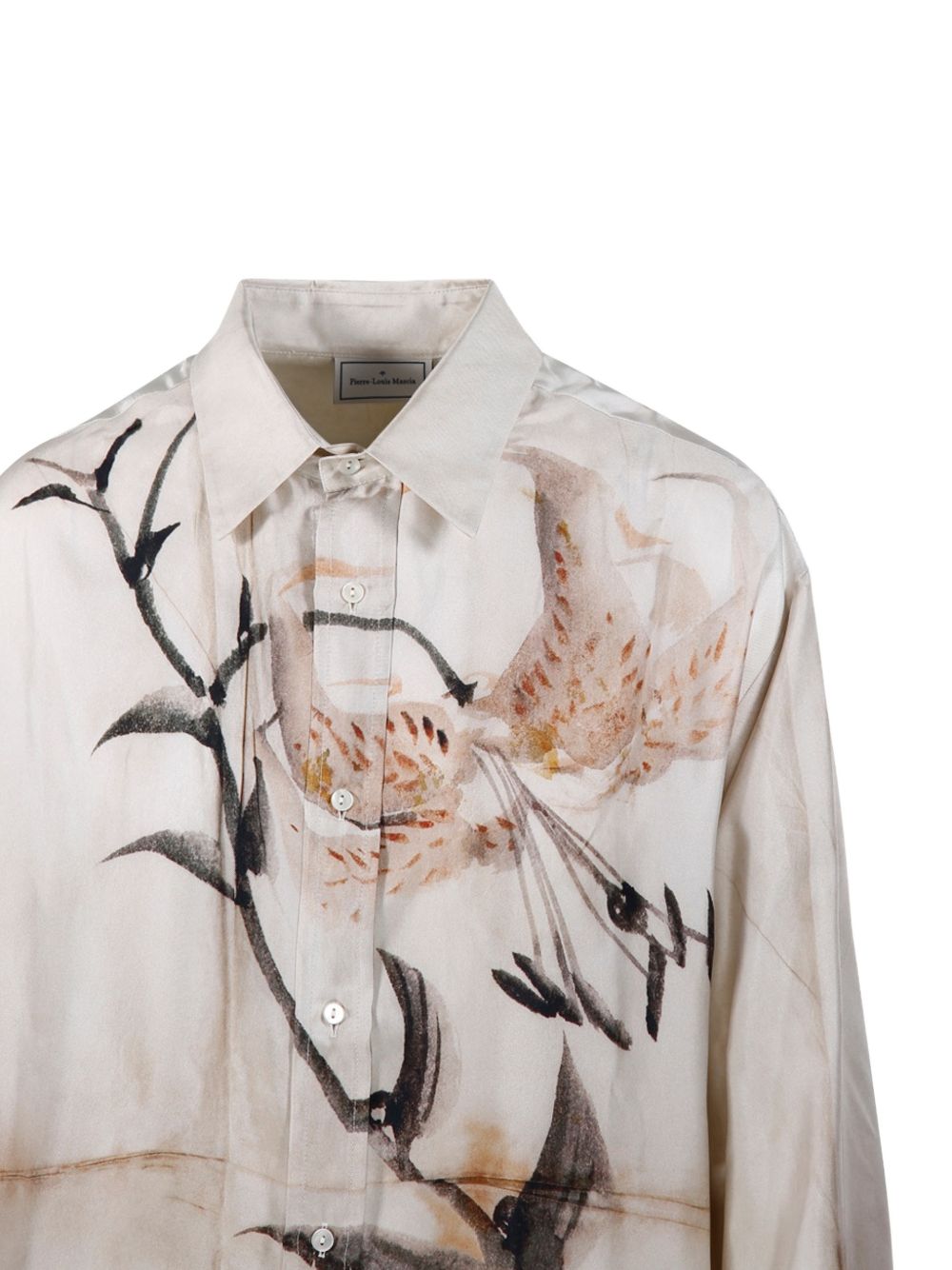 Pierre Louis Mascia Pierre Louis Mascia Printed silk shirt