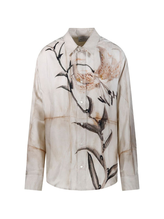 Pierre Louis Mascia Pierre Louis Mascia Printed silk shirt