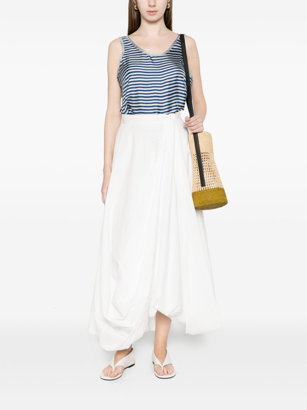 Pierre Louis Mascia Pierre Louis Mascia Striped silk top
