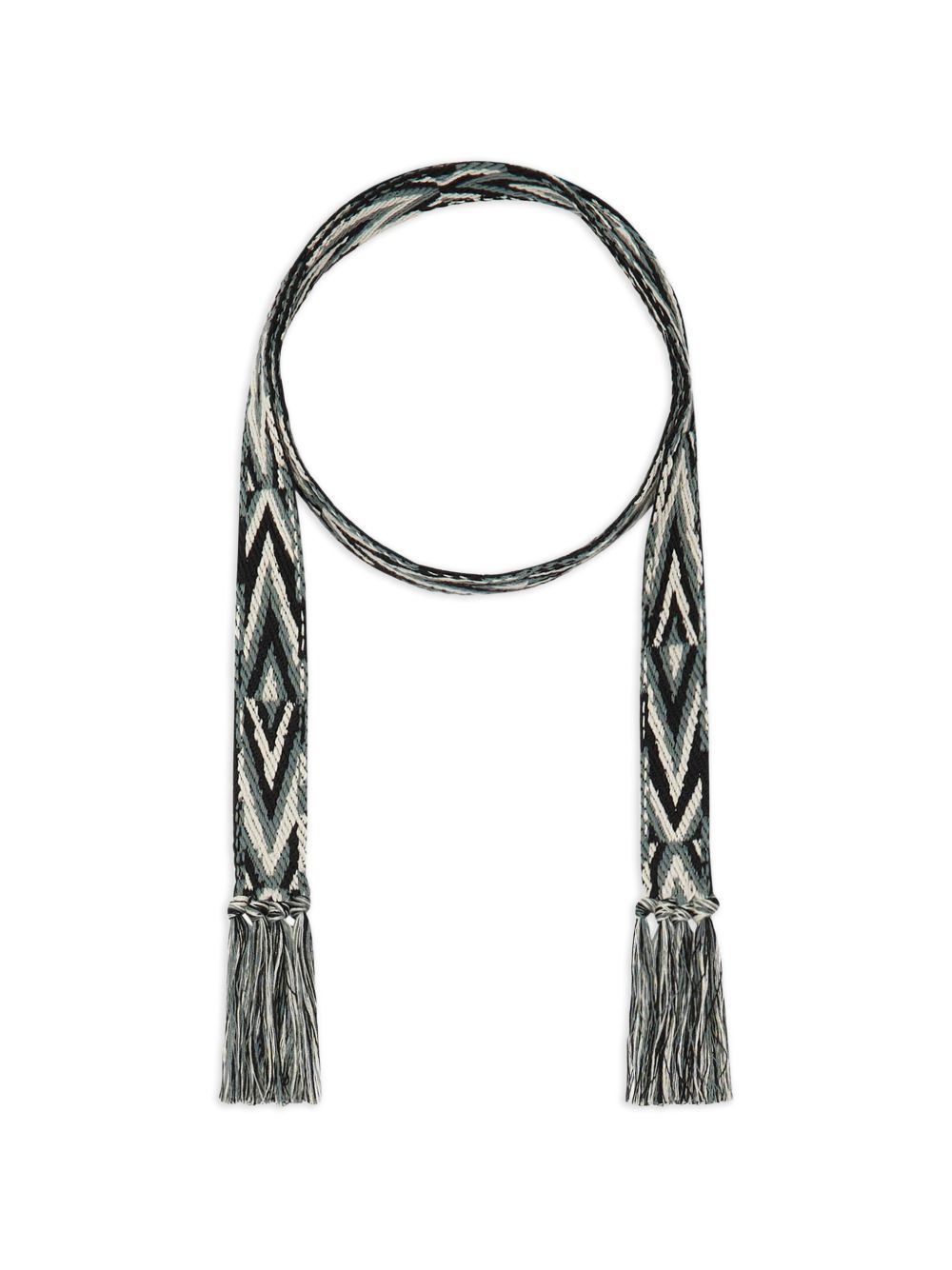 Pierre Louis Mascia Pierre Louis Mascia Printed silk belt