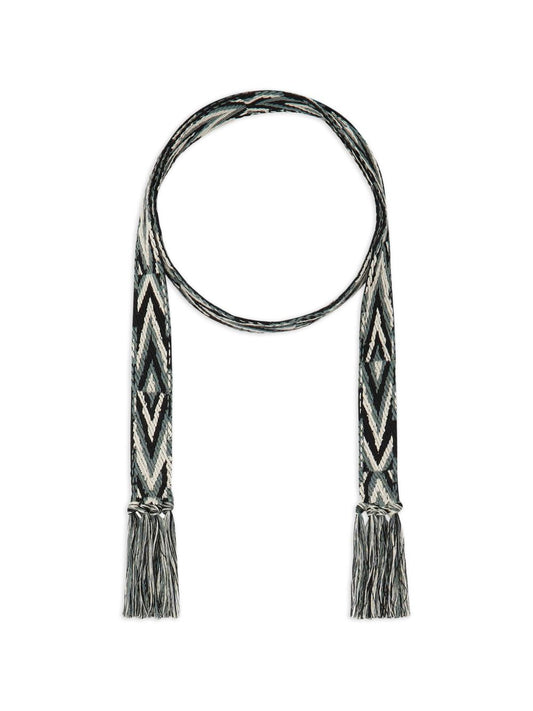 Pierre Louis Mascia Pierre Louis Mascia Printed silk belt