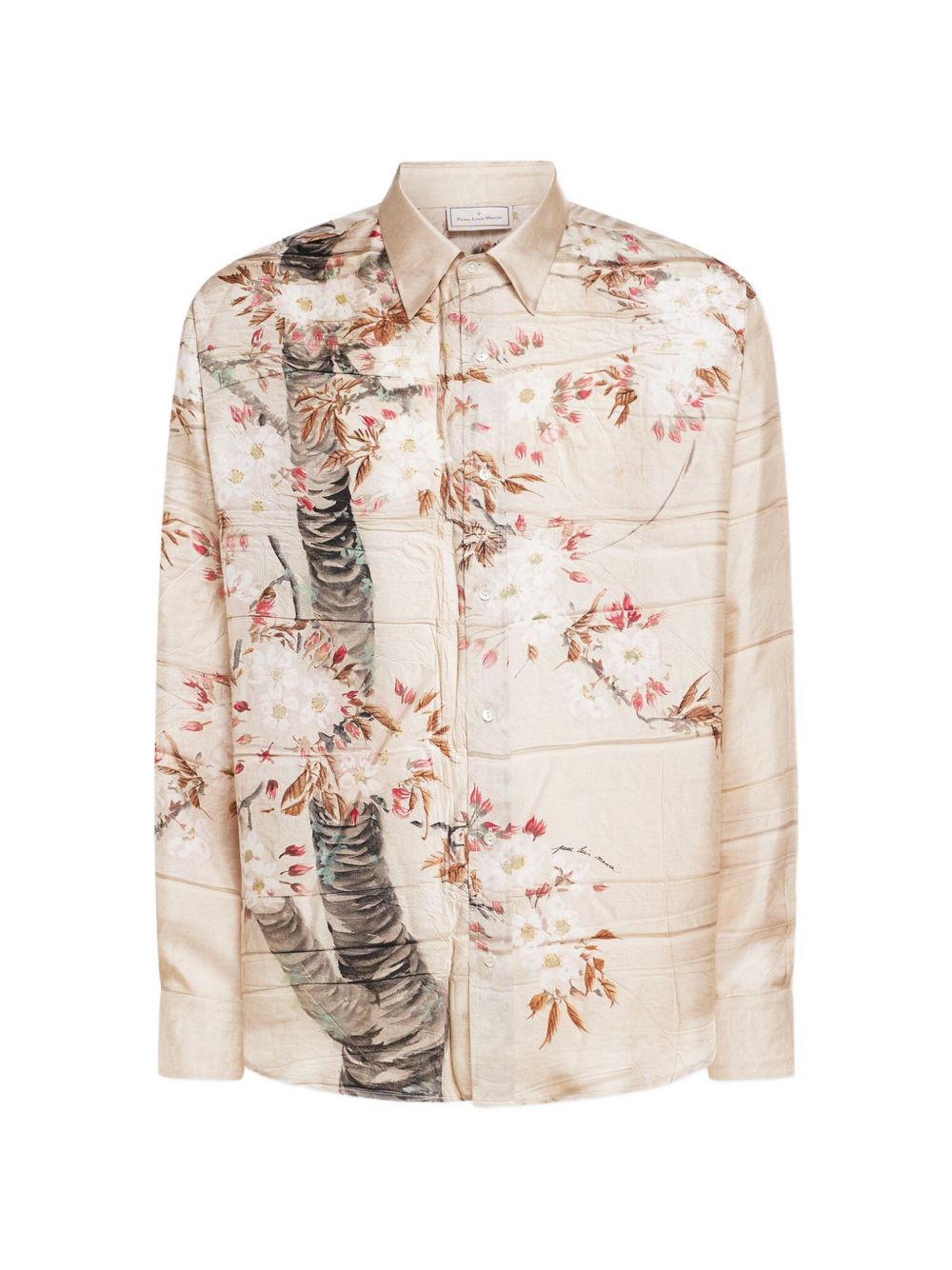 Pierre Louis Mascia Pierre Louis Mascia Printed silk shirt