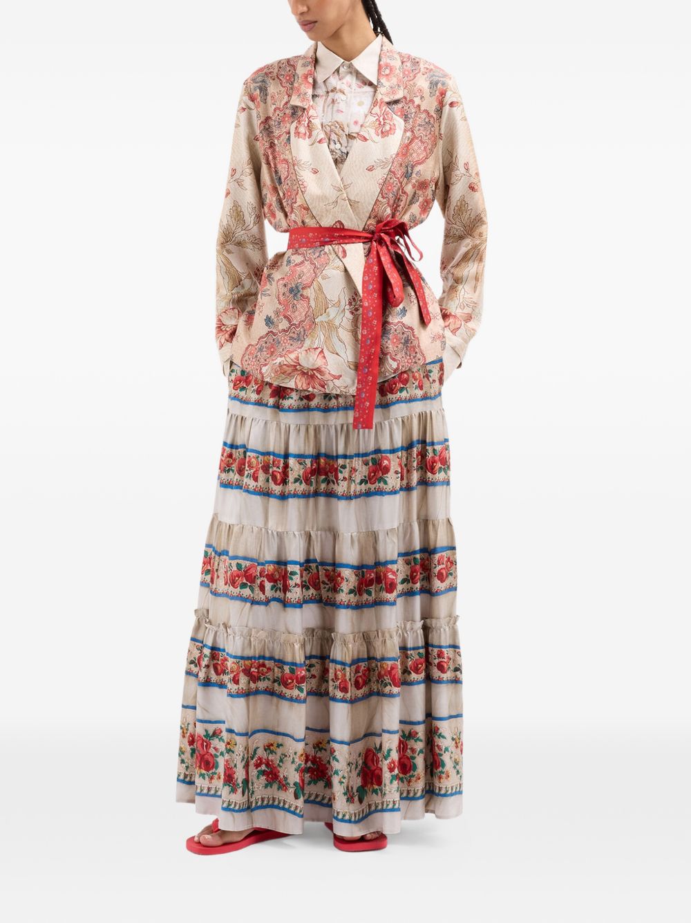 Pierre Louis Mascia Pierre Louis Mascia Printed silk shirt