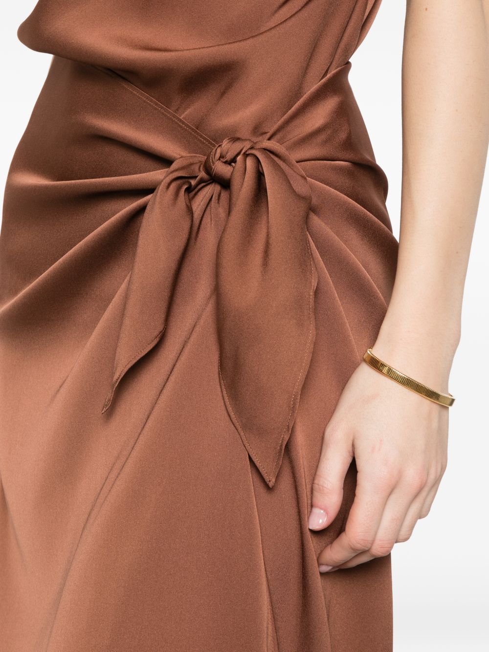 Silk95Five Silk95Five French Tie silk skirt