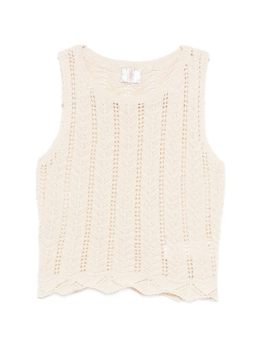 BYE Bye Knitted cotton top