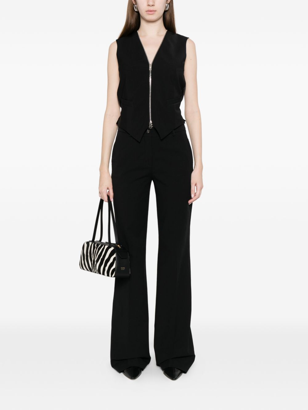 Via Masini 80 Via Masini 80 Cotton wide-leg trousers
