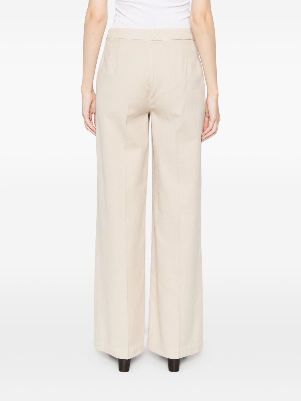 Via Masini 80 Via Masini 80 Cotton wide-leg trousers