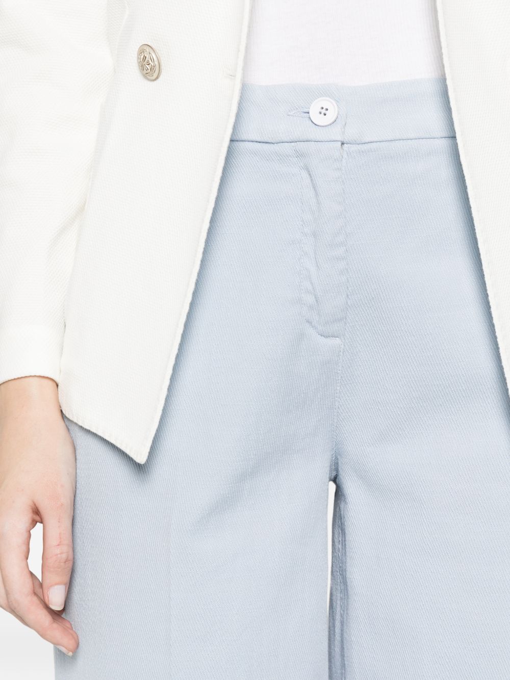 Via Masini 80 Via Masini 80 Cotton wide-leg trousers