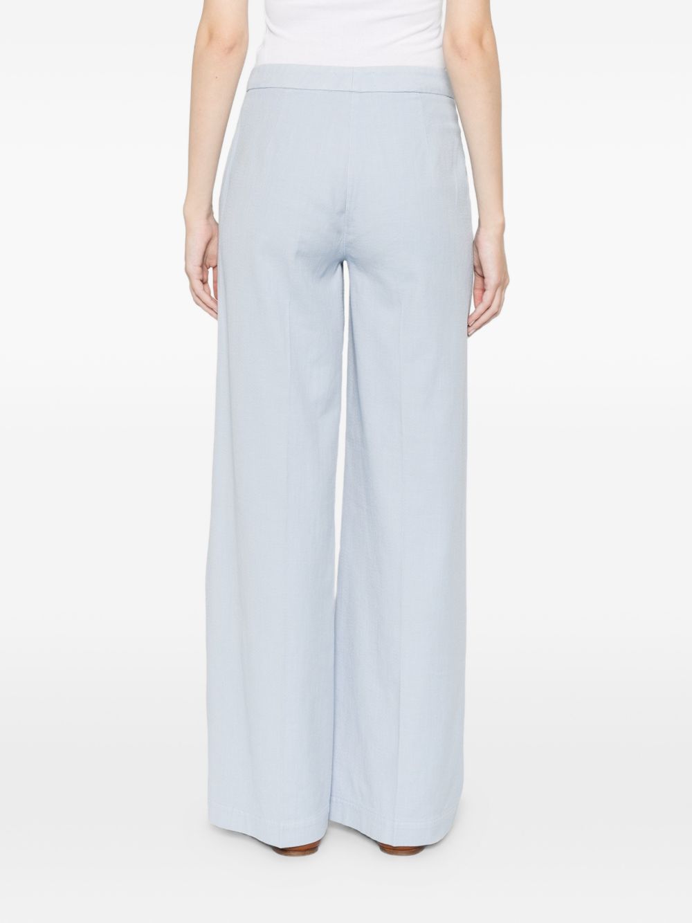 Via Masini 80 Via Masini 80 Cotton wide-leg trousers