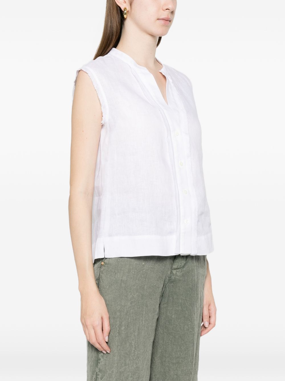 TRAME AUREE Trame Auree Linen blouse