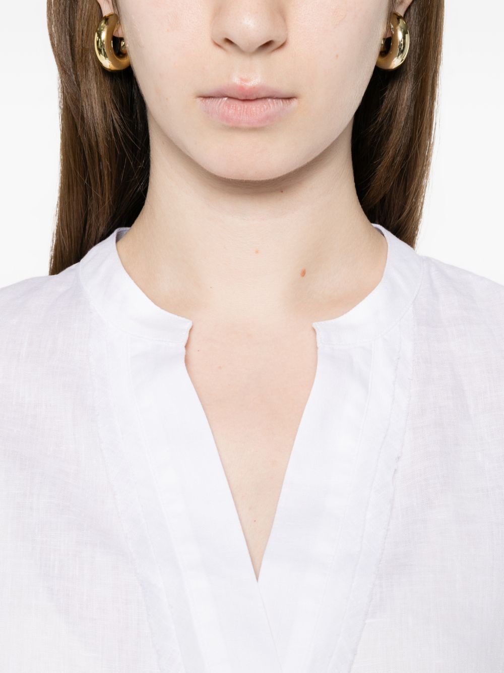 TRAME AUREE Trame Auree Linen blouse