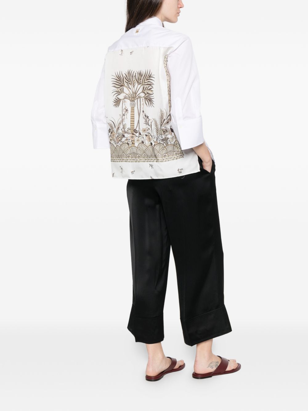 TRAME AUREE Trame Auree Printed shirt