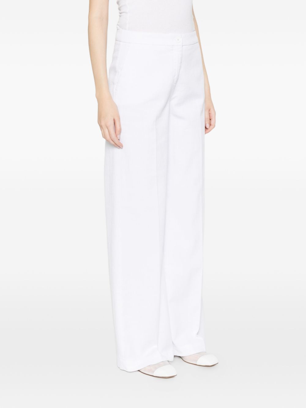 Via Masini 80 Via Masini 80 Cotton wide-leg trousers