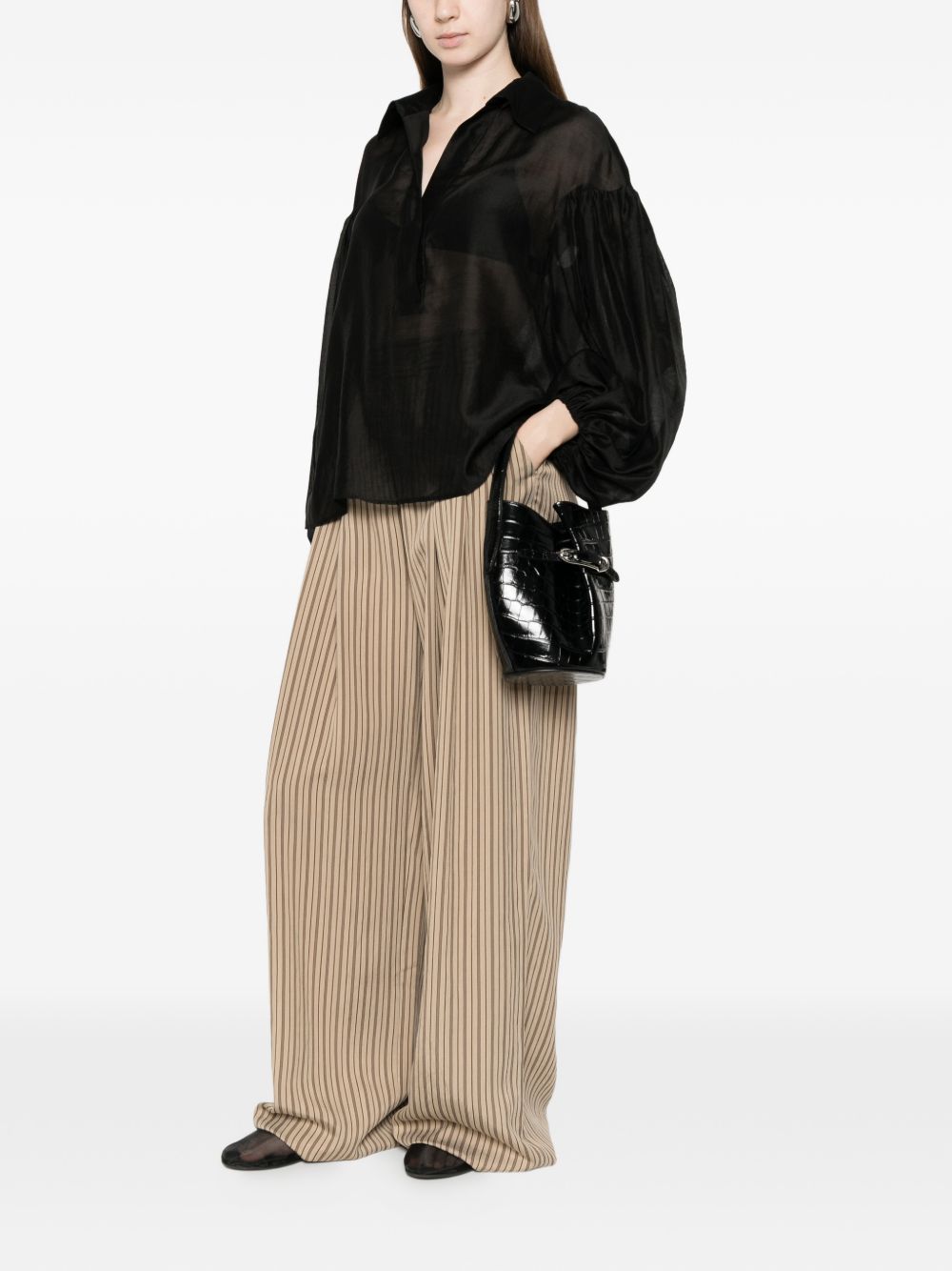 TRAME AUREE Trame Auree Long-sleeve blouse