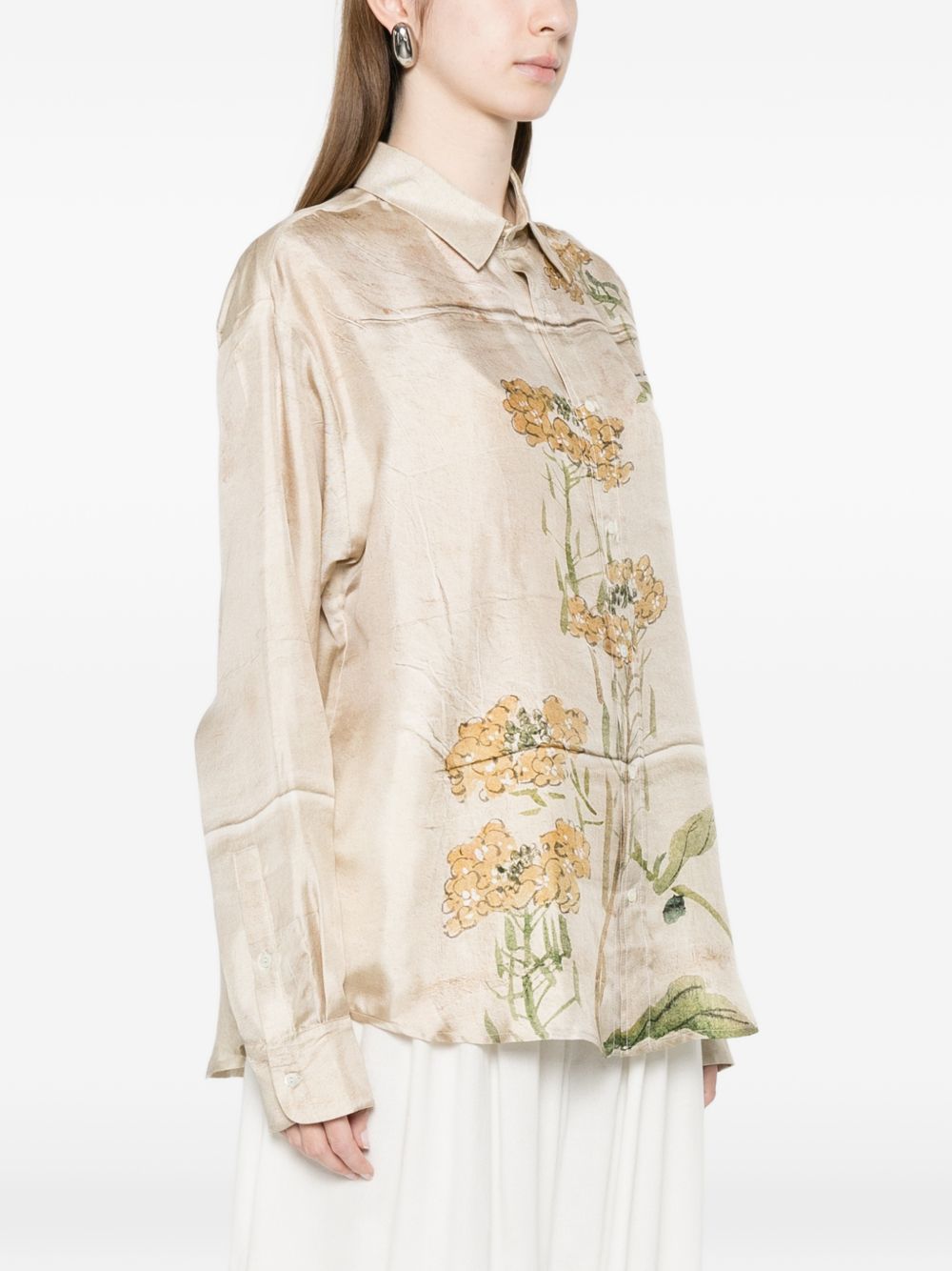 Pierre Louis Mascia Pierre Louis Mascia Printed silk shirt