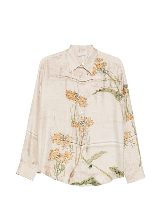 Pierre Louis Mascia Pierre Louis Mascia Printed silk shirt