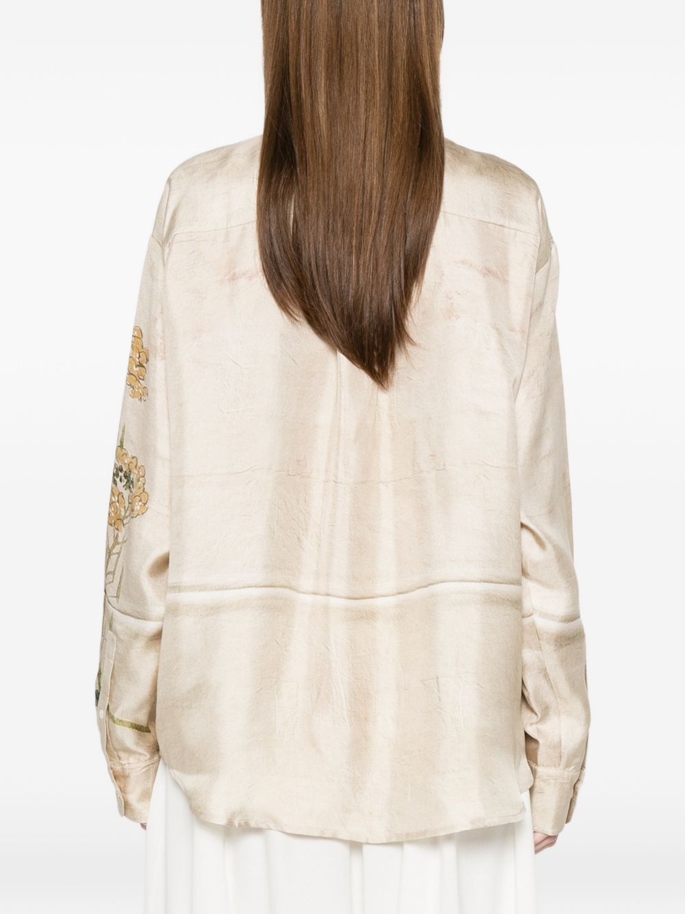 Pierre Louis Mascia Pierre Louis Mascia Printed silk shirt