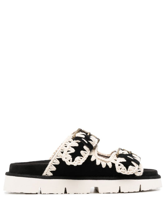 Mou Mou Bio 2 buckles sandals