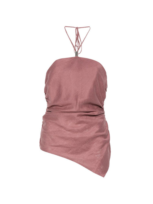 Semicouture Semicouture Becka linen top