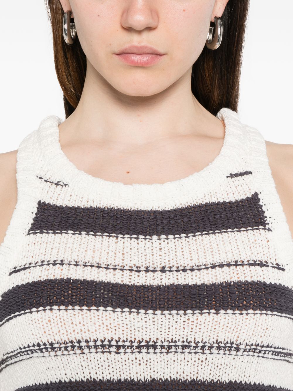 Iro Iro Miyana striped mini dress
