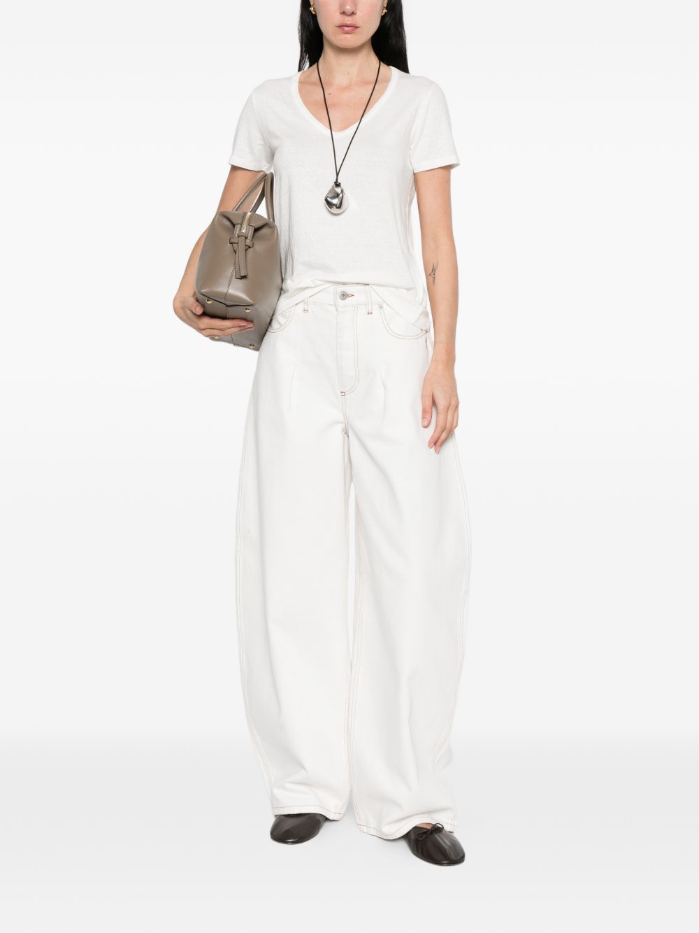 Base Base Linen t-shirt