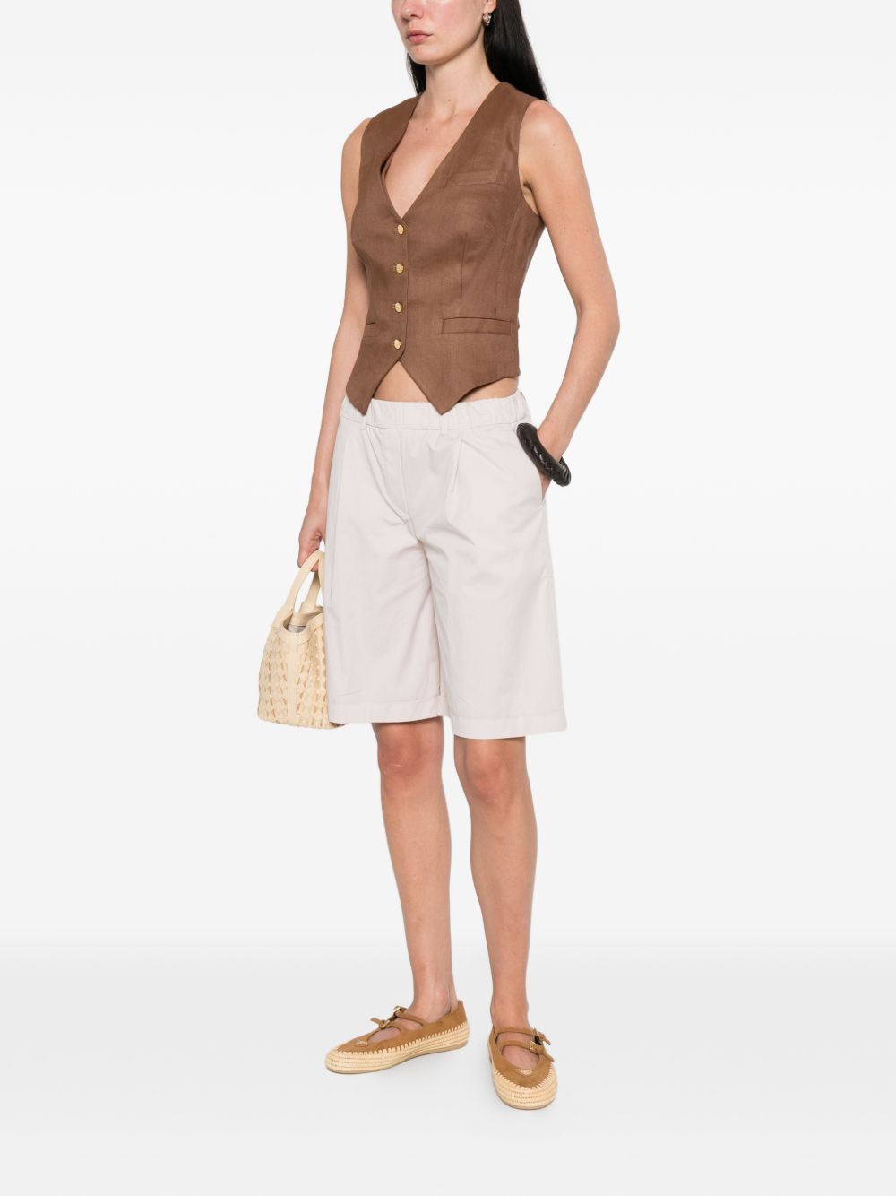 Via Masini 80 Via Masini 80 Cotton bermuda shorts
