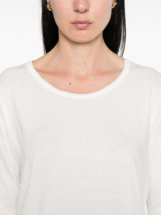Base Linen crewneck sweater